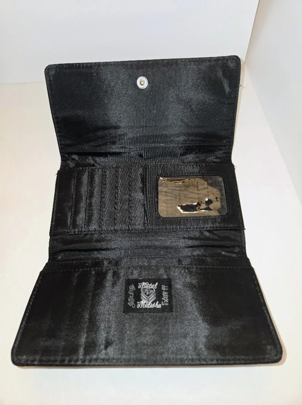 Metal Mulisha Paint It Black Y2K Vintage Trifold Wallet NEW